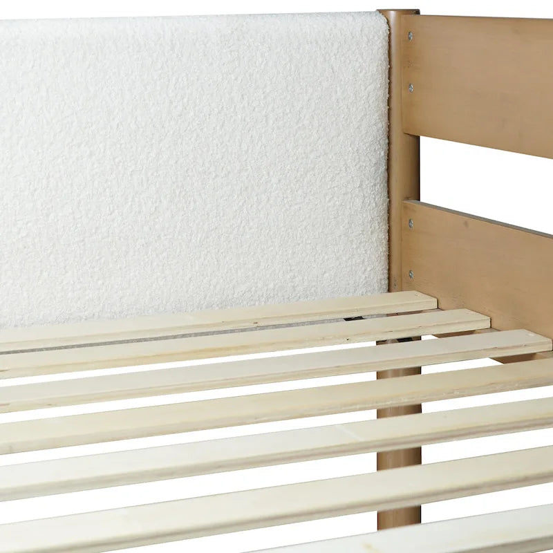 Twin Size Loft Bed with Desk