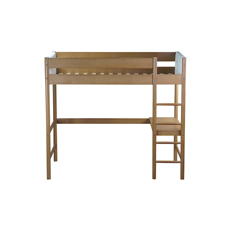 Twin Size Loft Bed with Desk