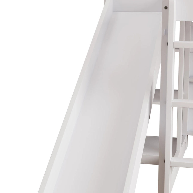Twin Size Wood House Loft bed